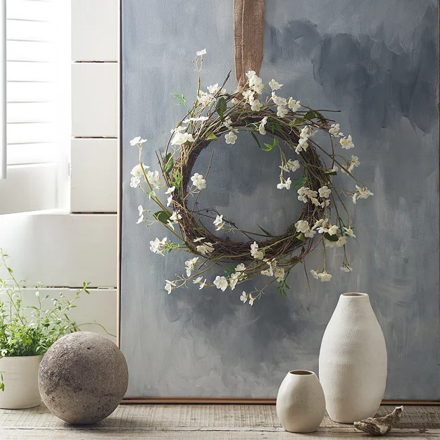 Wildflower Wreath | Decorative Accessories | The  White Company | The White Company (UK)
