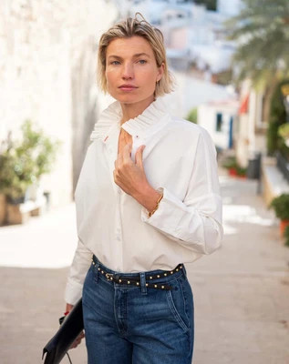 Emerson Elizabethan Collar Top | Mersea (US)