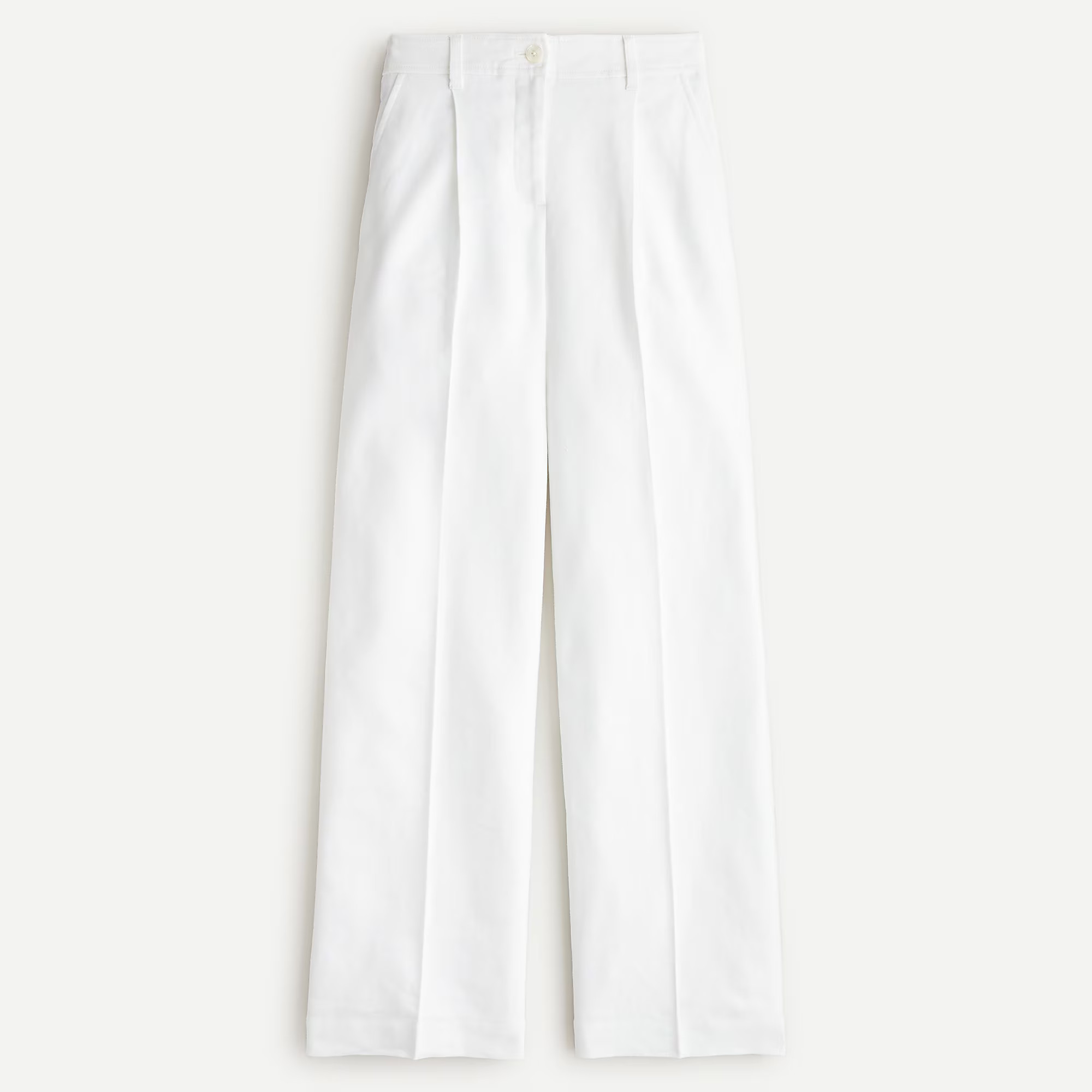 Wide-leg pant in stretch linen | J. Crew US