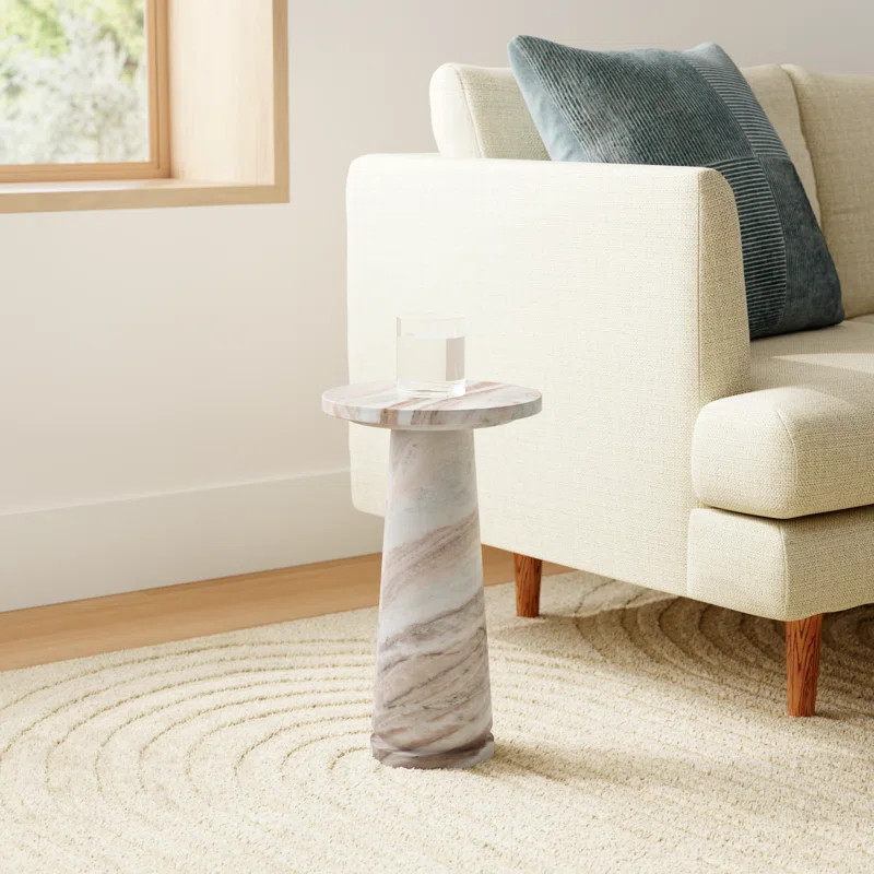 Daktari Marble Top End Table | Wayfair North America