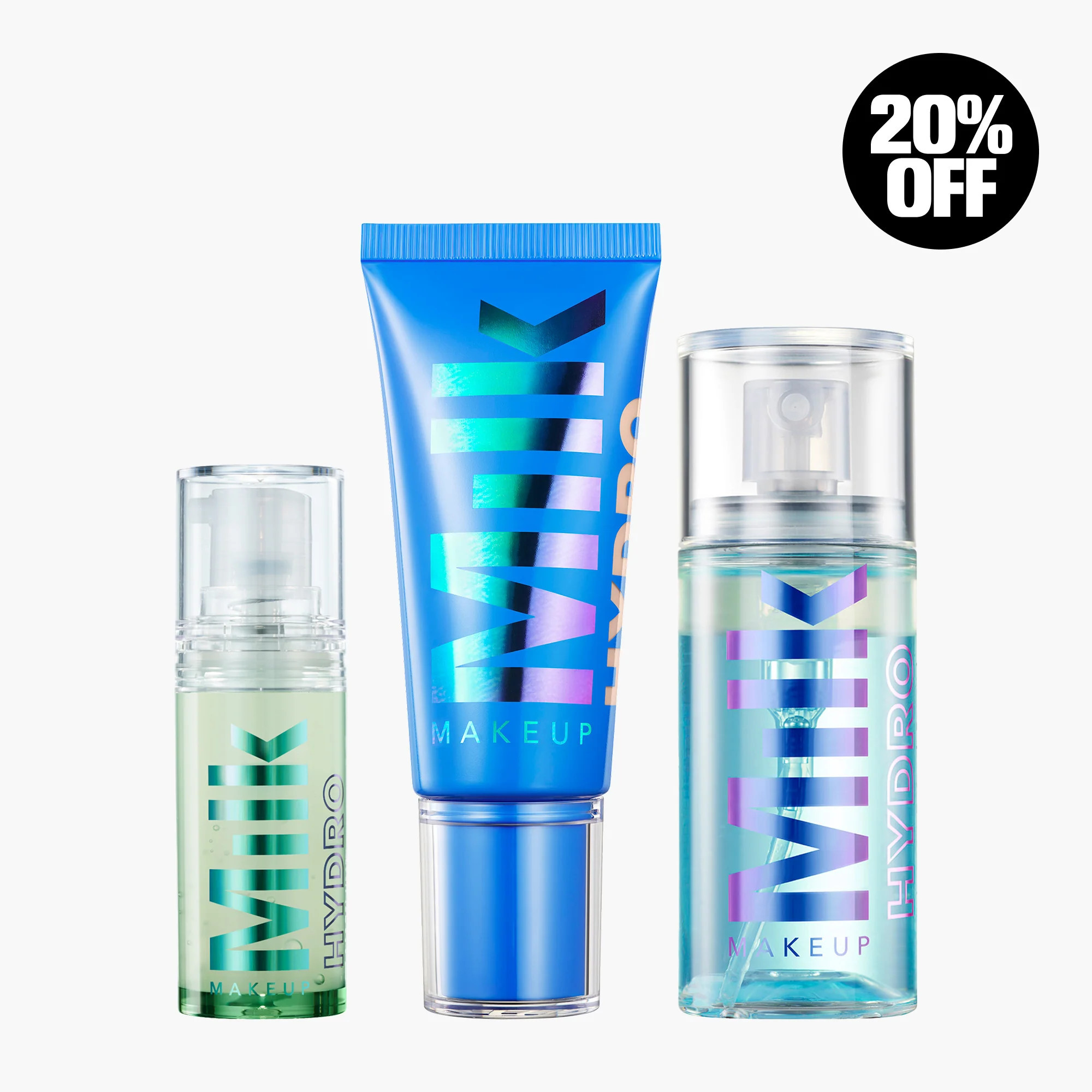 Triple the Grip Set - 1 - Very fair with neutral to cool undertones | Milk Makeup