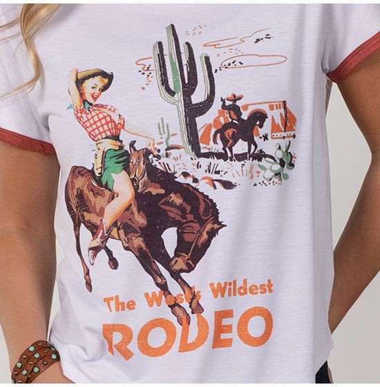 Wildest Rodeo Tee | Rod's Western Palace/ Country Grace