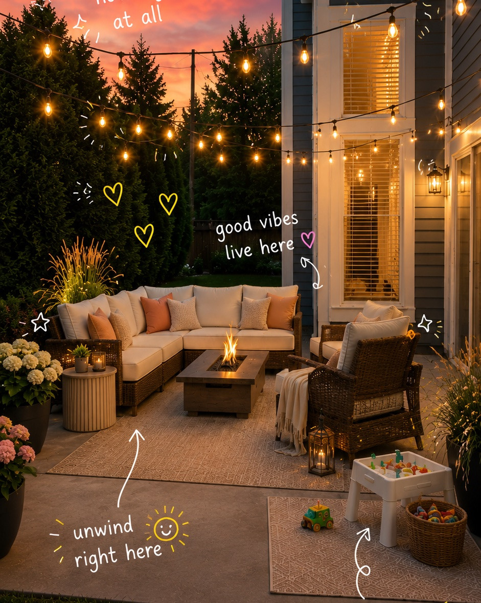 Backyard magic is in full bloom 🌼✨ Sharing our favorite summer backyard finds — from outdoor playset inspo and toddler outdoor toys to cozy patio decor, garden flowers, string lights, and outdoor living essentials. Perfect for making the backyard feel fun for the kids and relaxing for the grown-ups. 🤍

#LTKHome #LTKFamily #LTKids #backyardinspo #summerbackyard #outdoorplay #playsetideas #toddleroutdoorplay #patiofinds #outdoorliving #cozypatio #gardeninspo #summerathome #momfinds #familyfriendlyhome