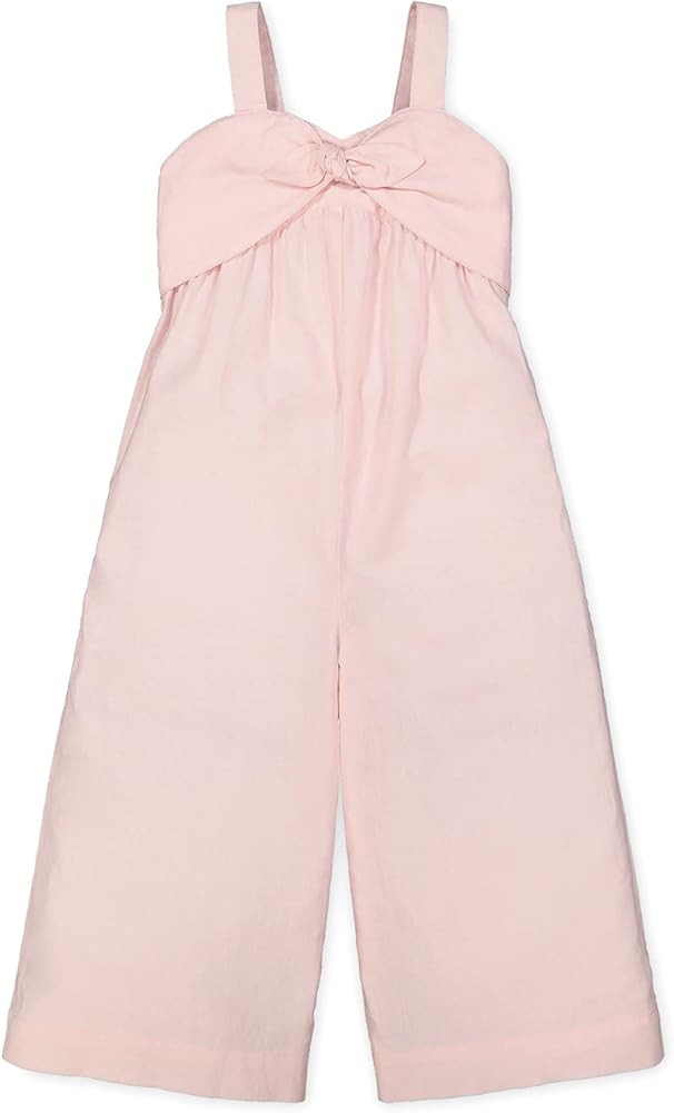 Hope & Henry Girls' Bow Front Wide Leg Jumpsuit | Amazon (US)