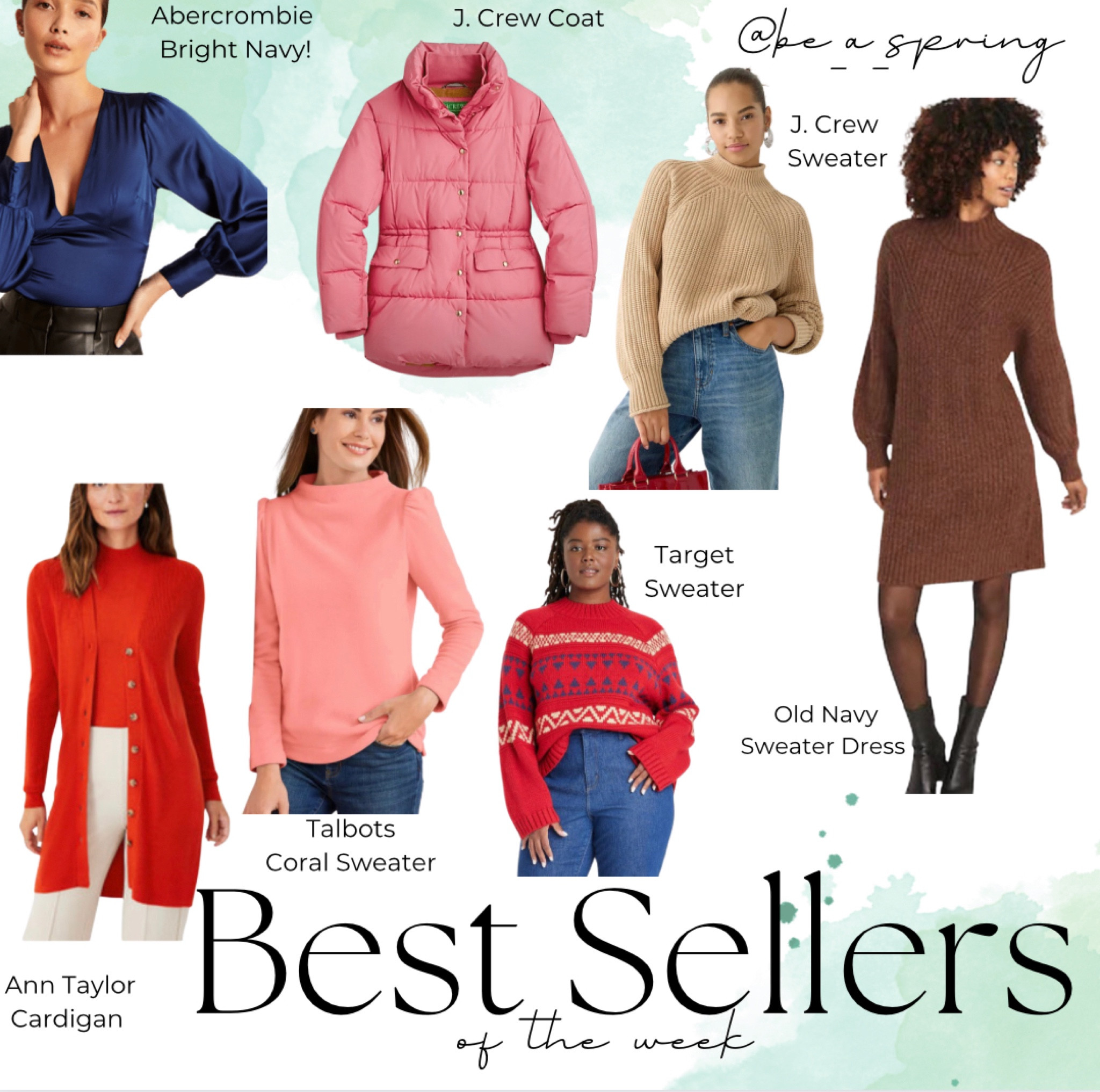 Spring best sellers of the week

#hocspring

#LTKstyletip #LTKSeasonal #LTKGiftGuide