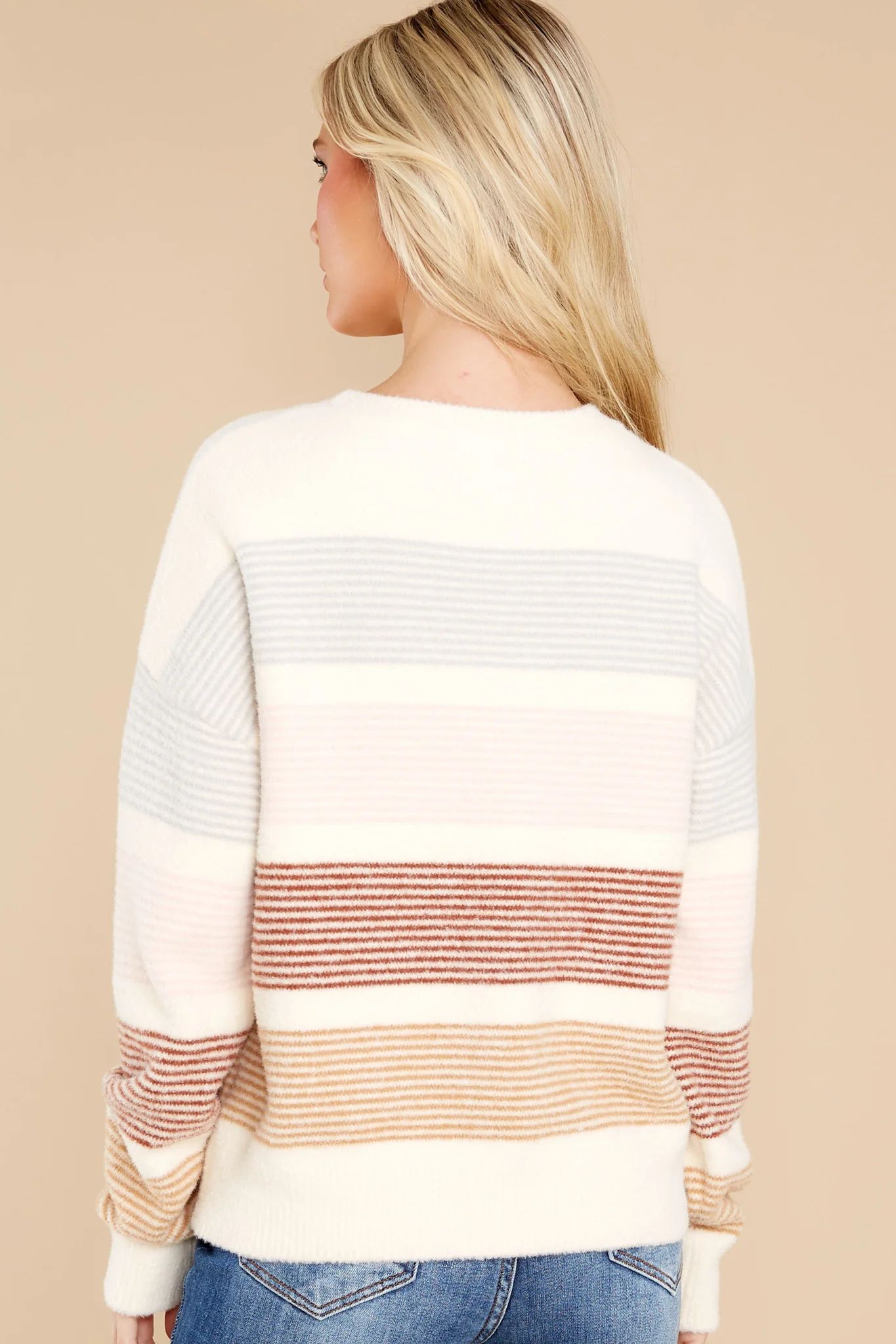 Seneca Autumn Stripe Sweater | Red Dress 