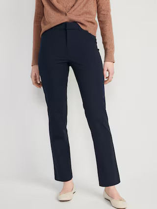 High-Waisted Pixie Straight Pants | Old Navy | Old Navy (US)