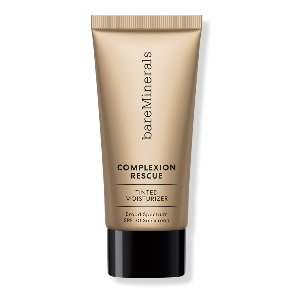 bareMinerals Mini COMPLEXION RESCUE Tinted Moisturizer with Hyaluronic Acid and Mineral SPF 30 - Suede 04 | Ulta