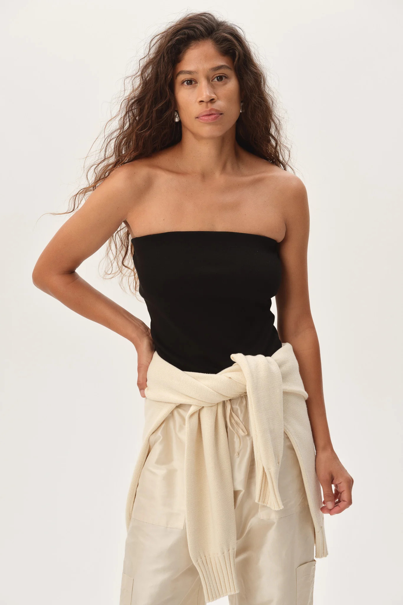 The Baby Rib Tube Top | DONNI.