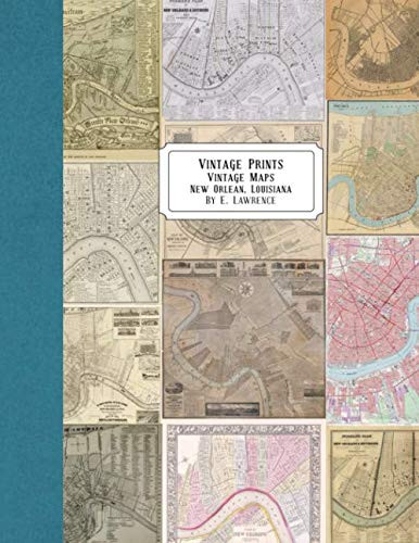 Vintage Prints: Vintage Maps: New Orleans, Louisiana | Amazon (US)