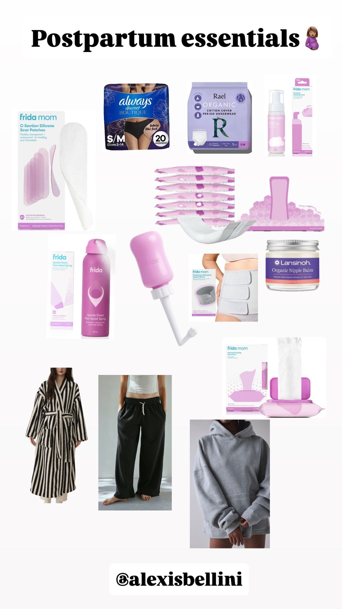 Postpartum recovery essentials 🤰🏽