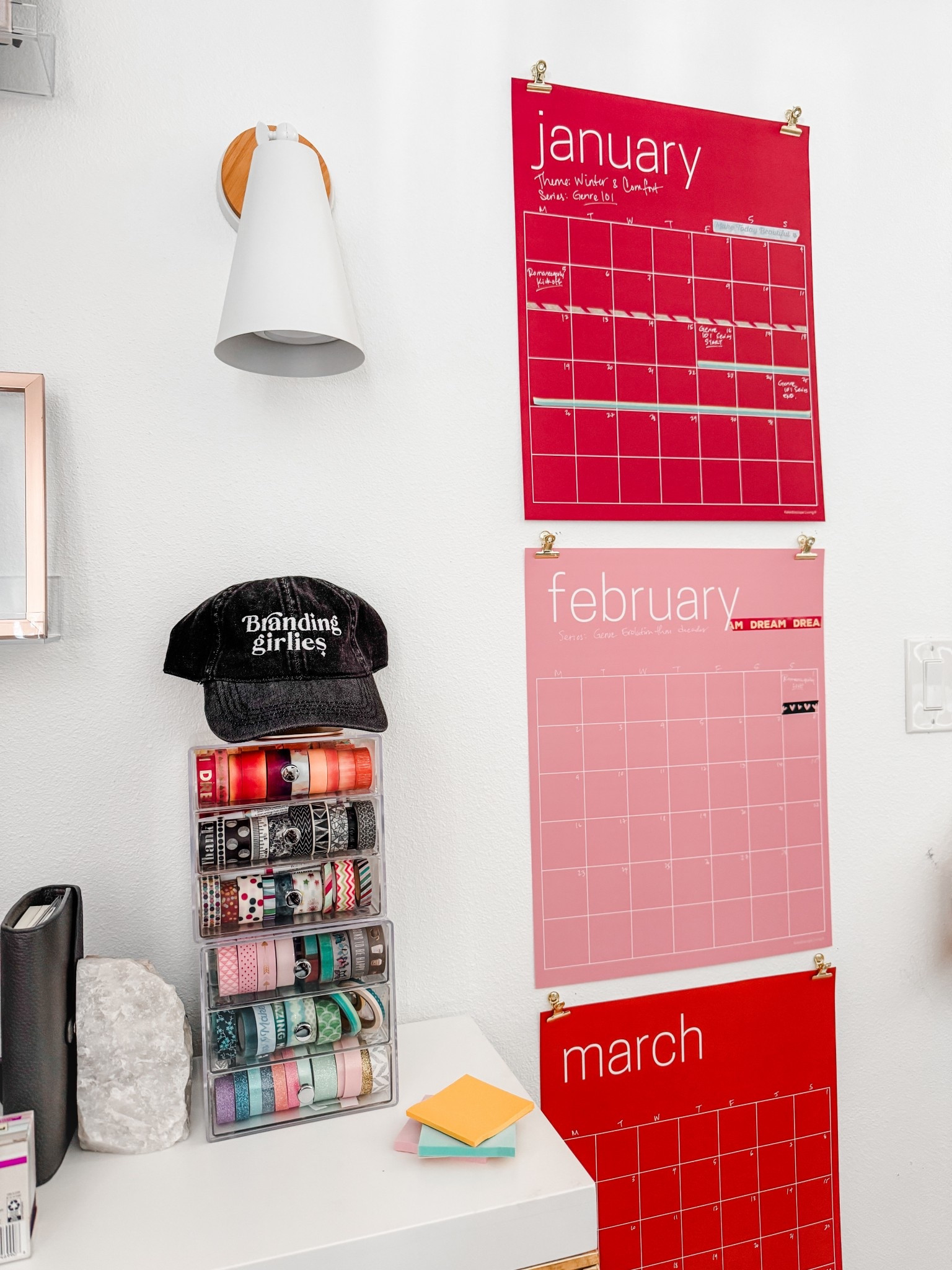 Planning for 2026 with my brand new wall calendar (I love that it’s reusable). Focusing on quarterly planning for the win. 

#LTKdayinmylife #LTKHome #LTKmorningroutine