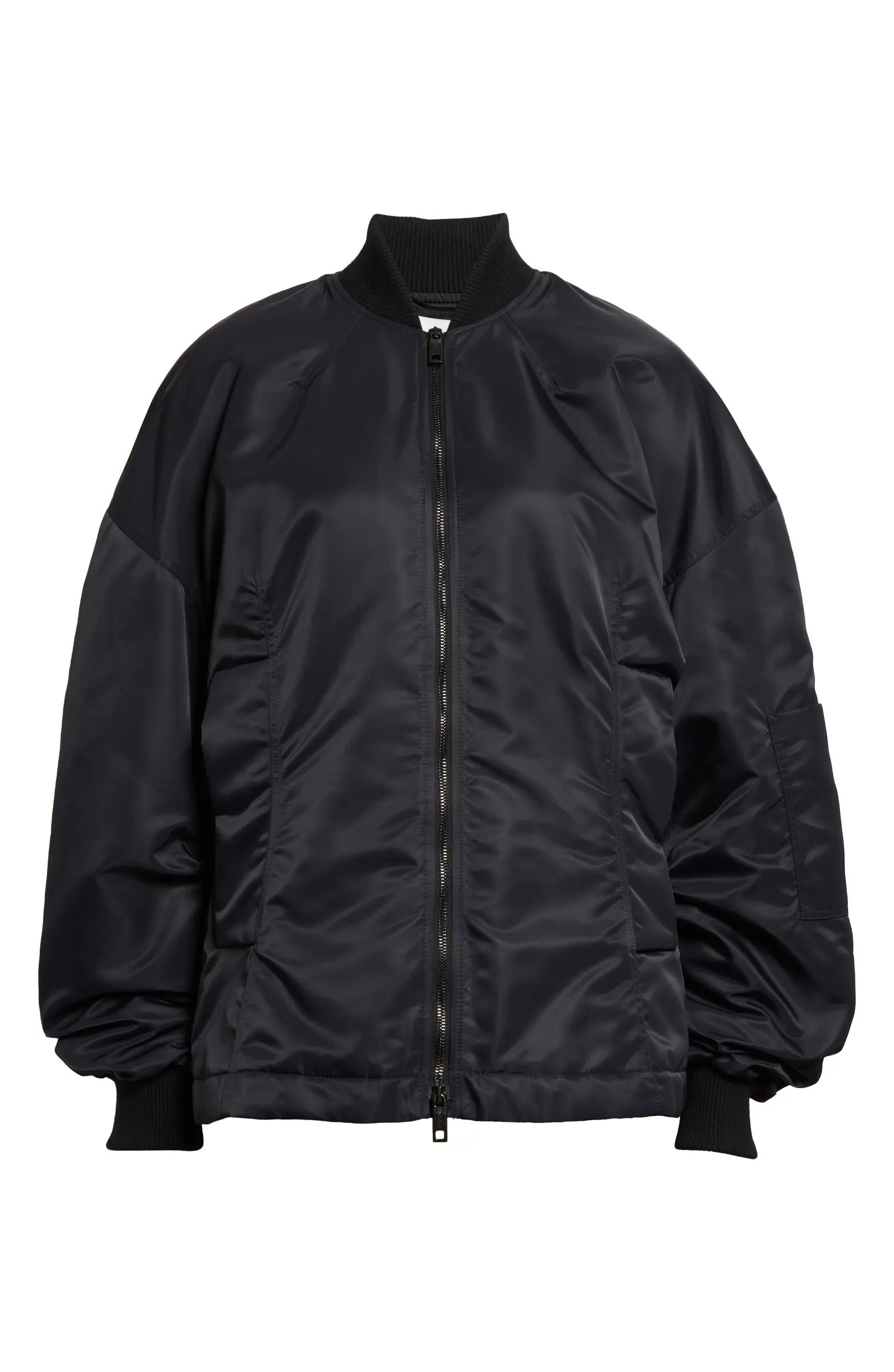 SPORTMAX Zebu Fitted Bomber Jacket | Nordstrom | Nordstrom