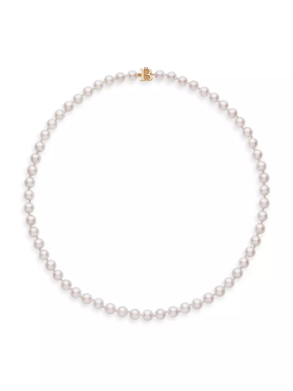 Birks 18K Yellow Gold & Akoya Pearls Necklace | Saks Fifth Avenue
