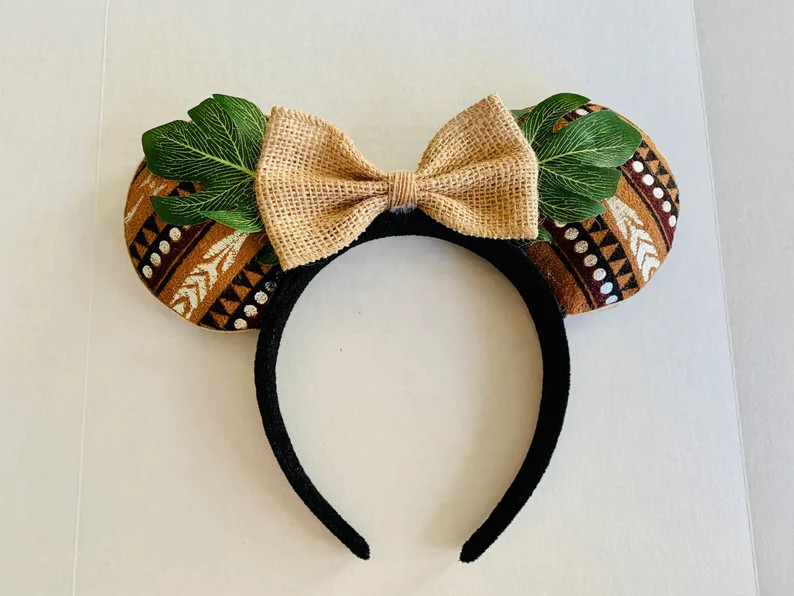 Tribal Mouse Ears Headband - Etsy | Etsy (US)