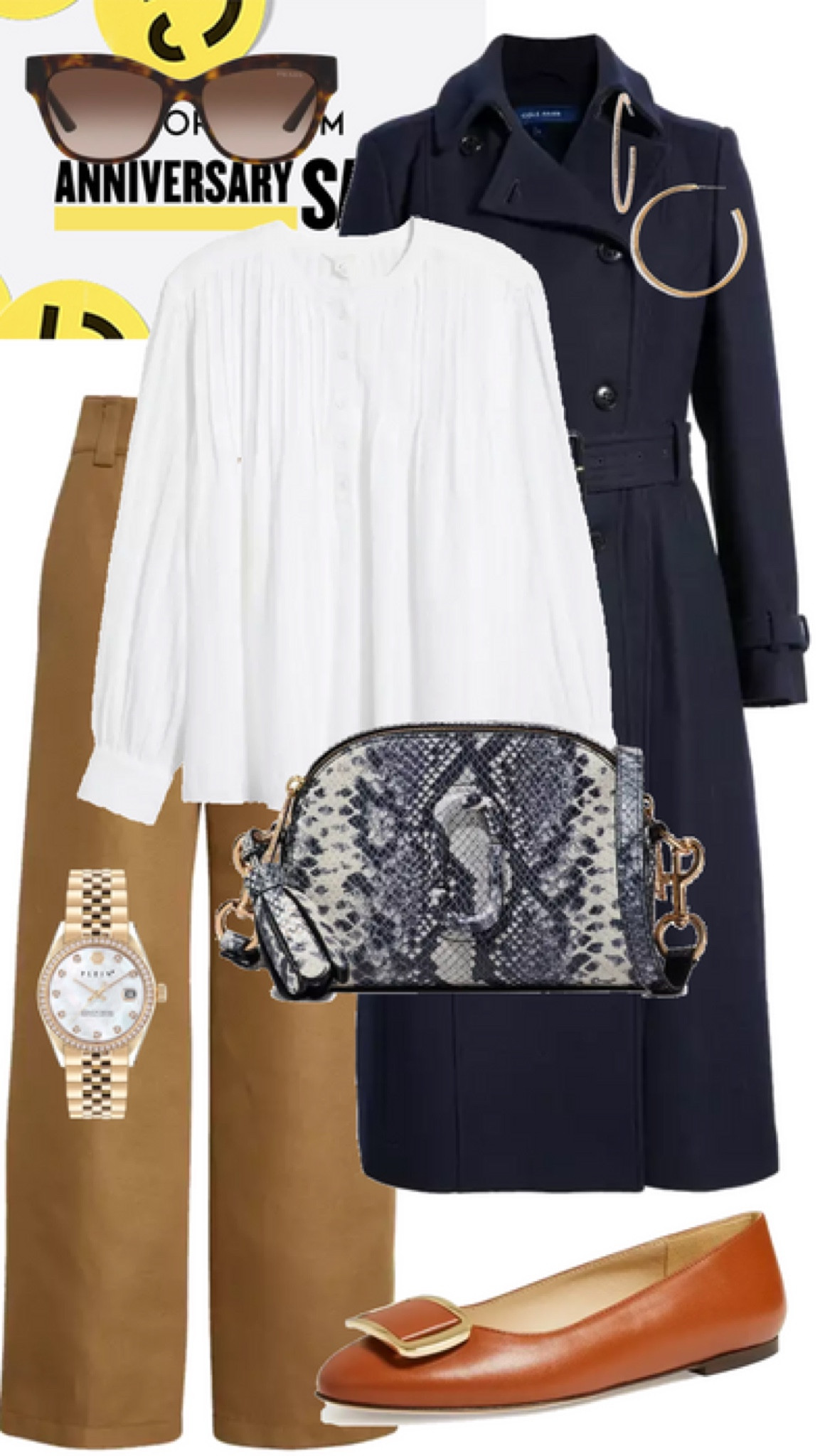 I love love love this timeless outfit. These Vince wide leg pants are perfect for all seasons and of course the Marc Jacob’s crossbody is always a favorite. Another thing I’ve loved from the #nsale this year have been the watches. These are really nice pieces for such a great discount! 

#LTKxNSale #LTKsalealert #LTKstyletip