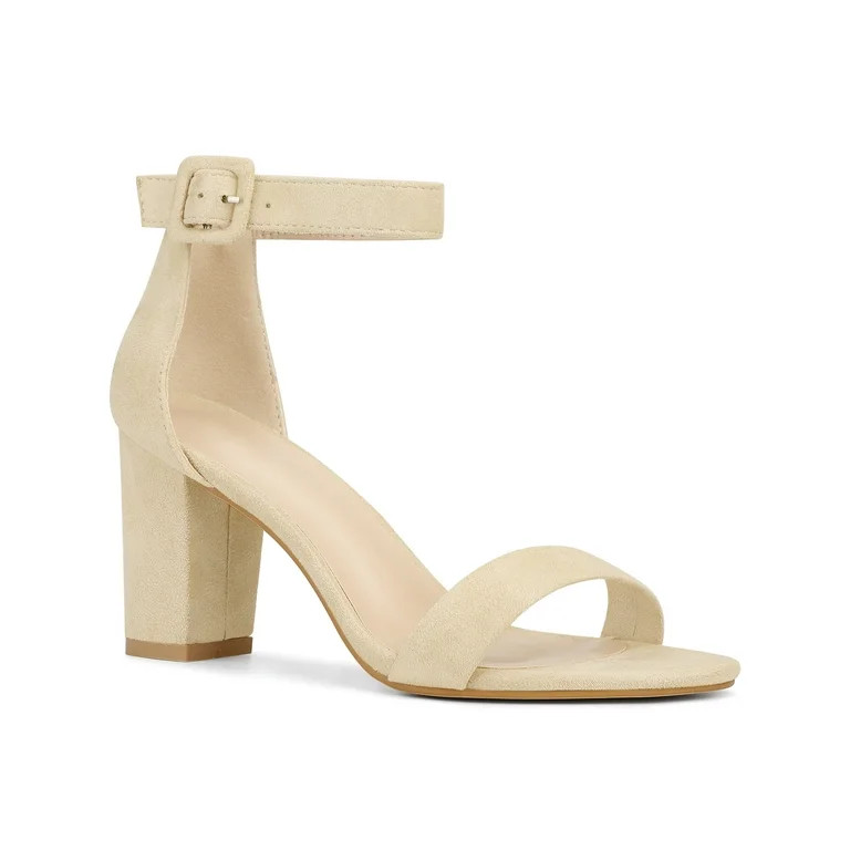 Unique Bargains Women's Ankle Strap Open Toe High Heels Sandals | Walmart (US)