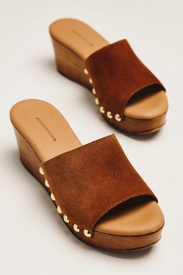 Wooden Platform Heels | Anthropologie (US)