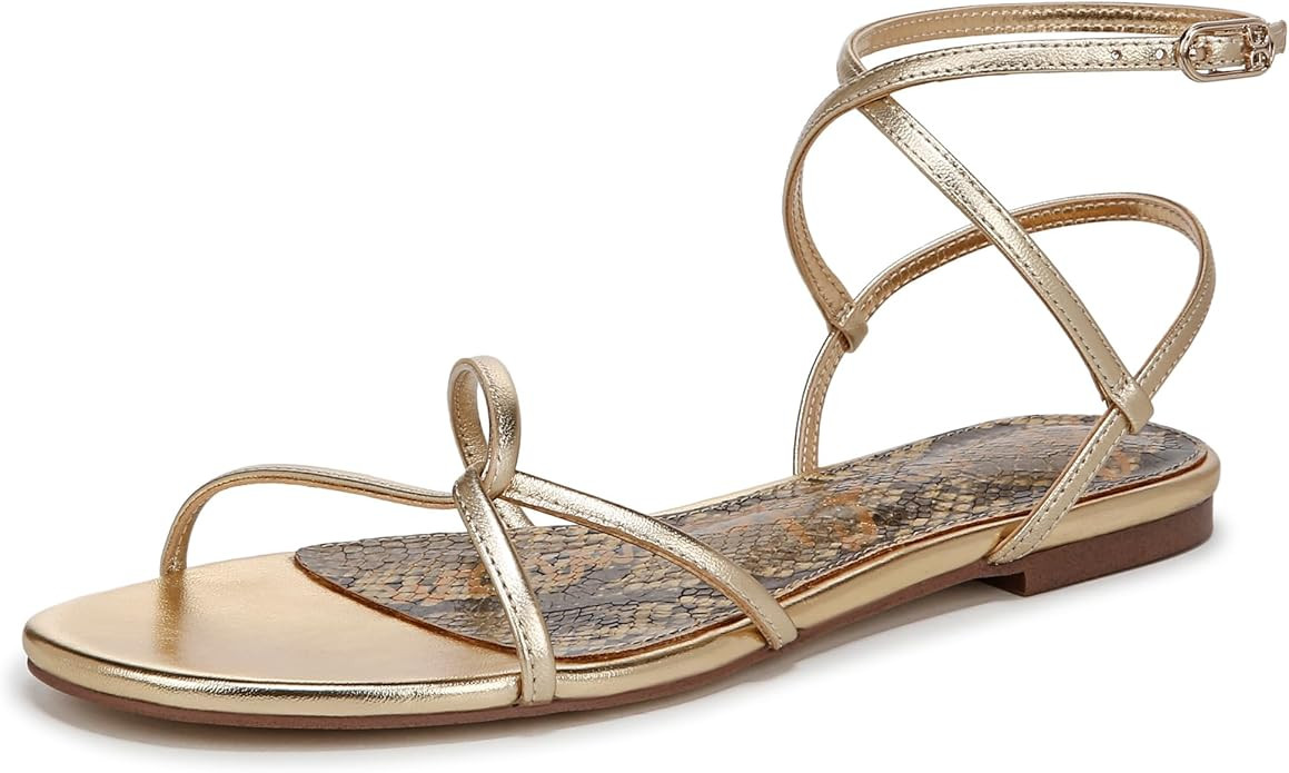 Sam Edelman Women's Ellina Flat Sandal | Amazon (US)