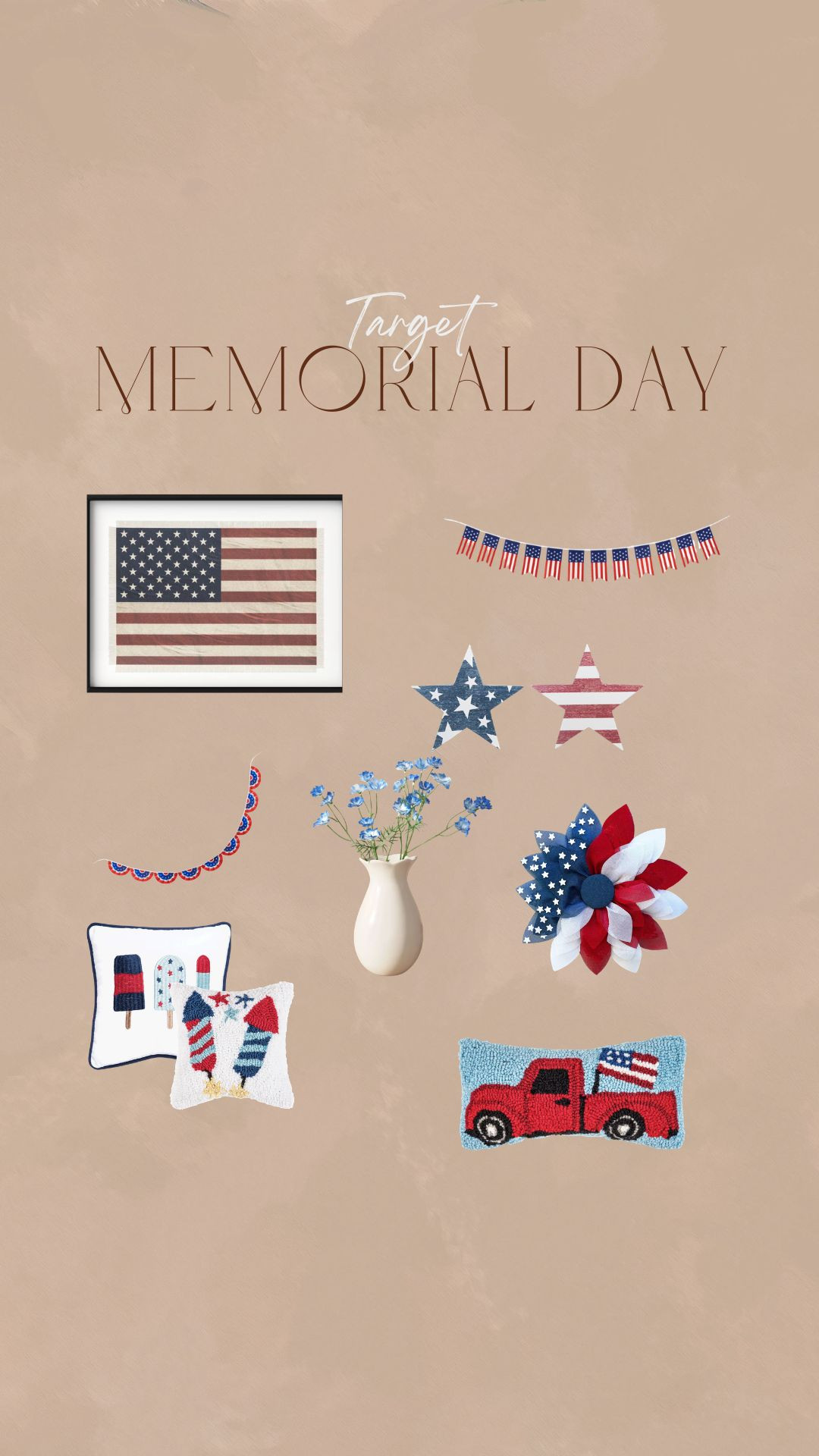Last Minute Memorial Day Decor !! 

 #LTKSeasonal #LTKHome