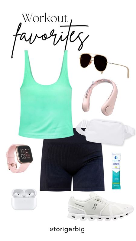Everything you need for a great workout #pinklily #fitbit #liquidiv #workout #quay

#LTKFitness #LTKstyletip #LTKcurves