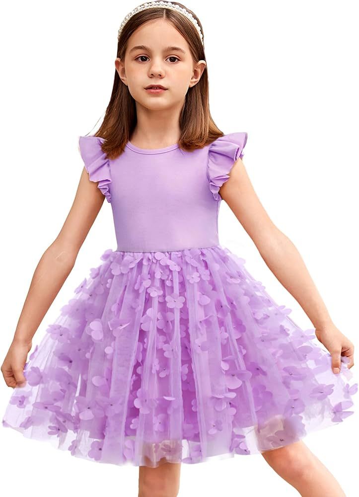 Arshiner Toddler Tutu Dress Little Girls Fluffy Summer Dresses Casual Party Tulle Sundress for Ki... | Amazon (US)