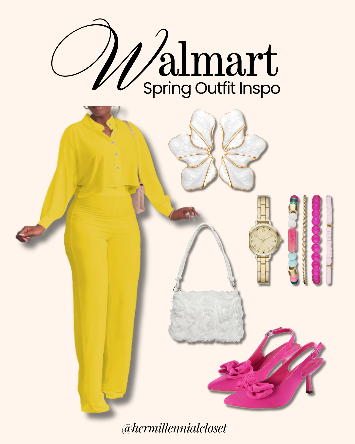 Walmart Spring Outfit 💛

Bold, vibrant, and confidence-boosting, shop the look sis  ✨ 

 #LTKootd #LTKSeasonal