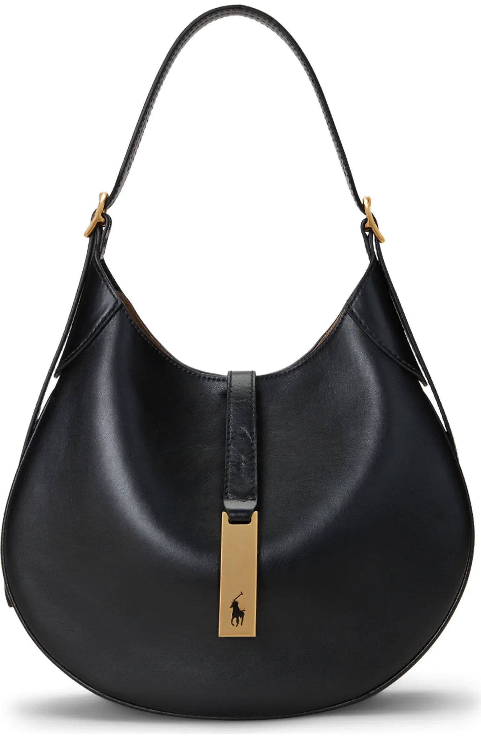 Small Polo ID Leather Shoulder Bag | Nordstrom