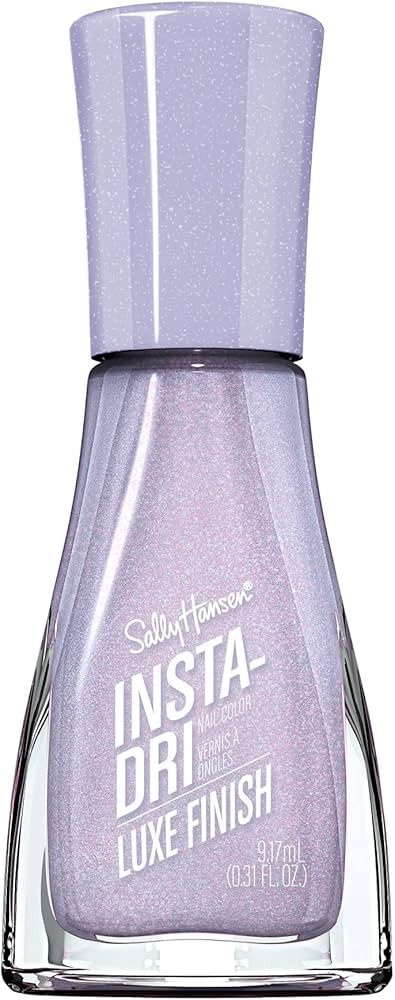Sally Hansen Insta-Dri Nail Polish, Luxe Finish Collection, Lavish Lilac, 0.31 fl oz | Amazon (US)