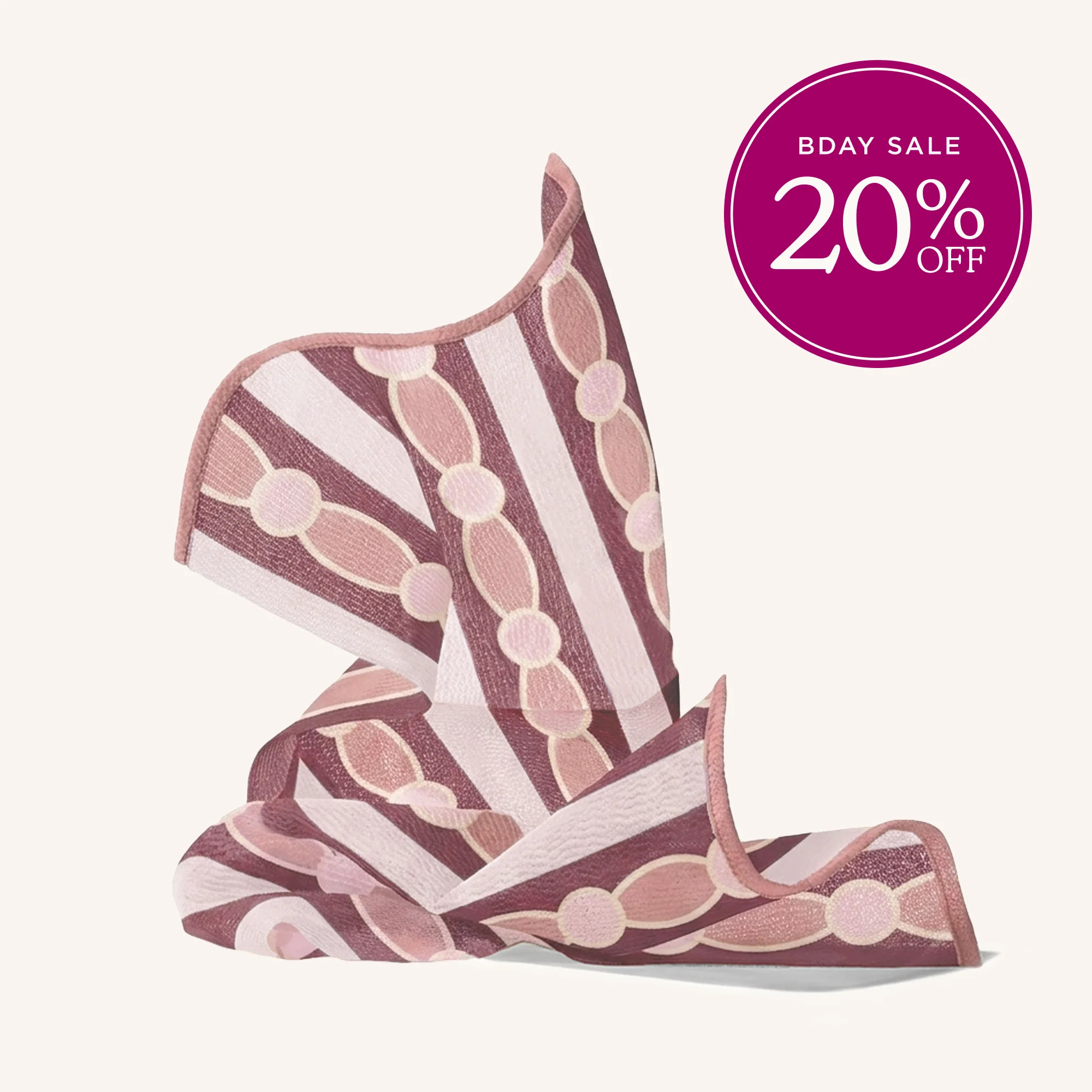 Shower Scarf Italian Tile | Hanni Inc.