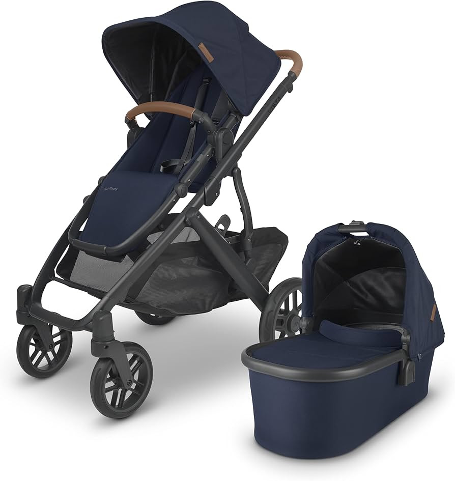 UPPAbaby Vista V2 Stroller / Convertible Single-To-Double System / Bassinet, Toddler Seat, Bug Sh... | Amazon (US)