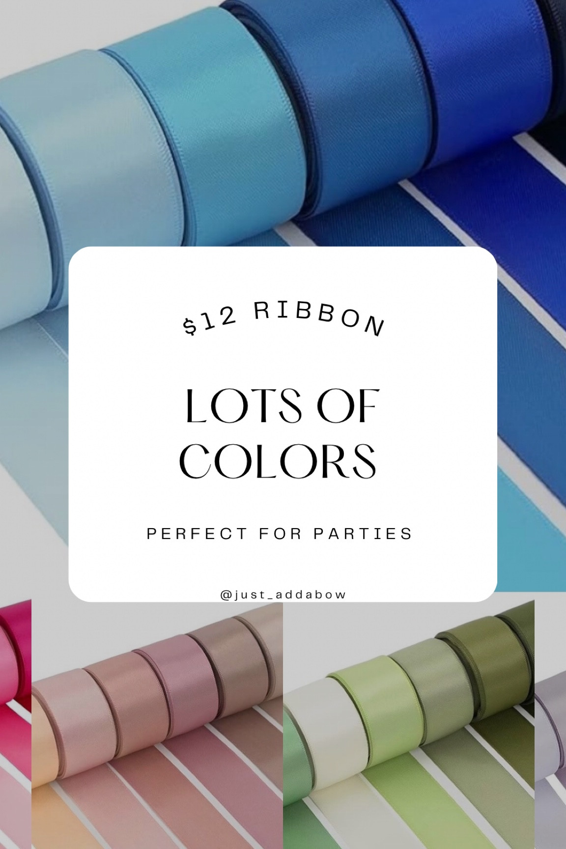 Ribbon for bows 
Gift wrap Ribbon 
Blue ribbon 
Pink ribbon 
Green ribbon 
Party Decor 🎀

#LTKParties #LTKKids #LTKHome