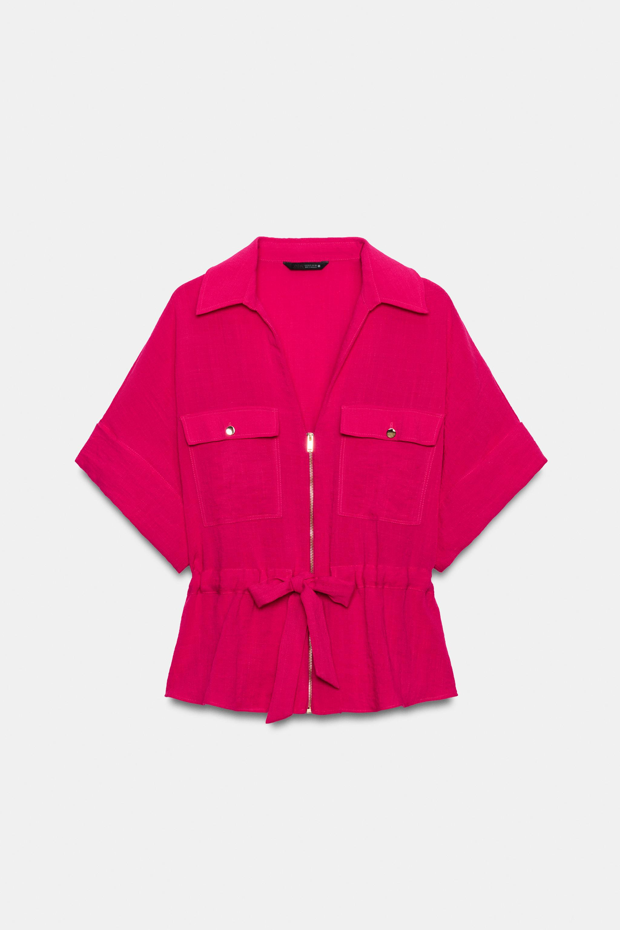 TIED SAFARI SHIRT | Zara US