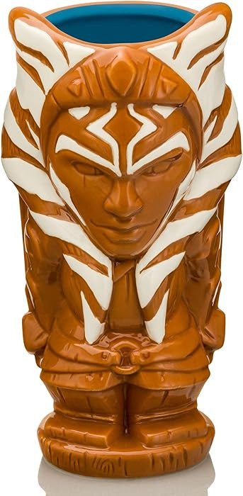 Geeki Tikis Star Wars: The Mandalorian Ahsoka Tano 18-Ounce Ceramic Mug | Cocktail Tumblers, Beer... | Amazon (US)