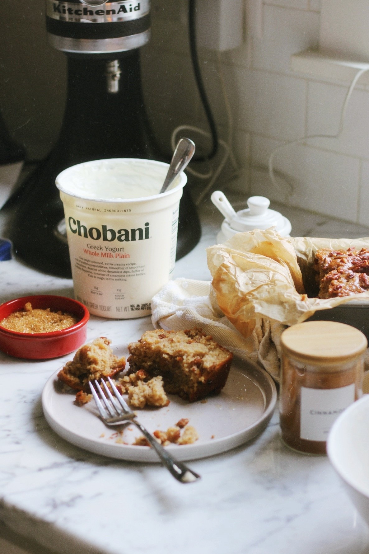  #ad Maple Chai Greek Yogurt Bread — the cozy bake you’ll be making on repeat this season. ✨
I used @chobani Greek Yogurt (from @target) as the base — it keeps the loaf extra moist and gives it that perfect bakery texture without any heavy cream or butter. So simple, so good.
Find the full recipe and shop my ingredients right here 🤍
 #HolidayRecipes #HealthyRecipes #EatClean #TargetPartner #Target

#LTKmomlife #LTKHoliday #LTKfoodie