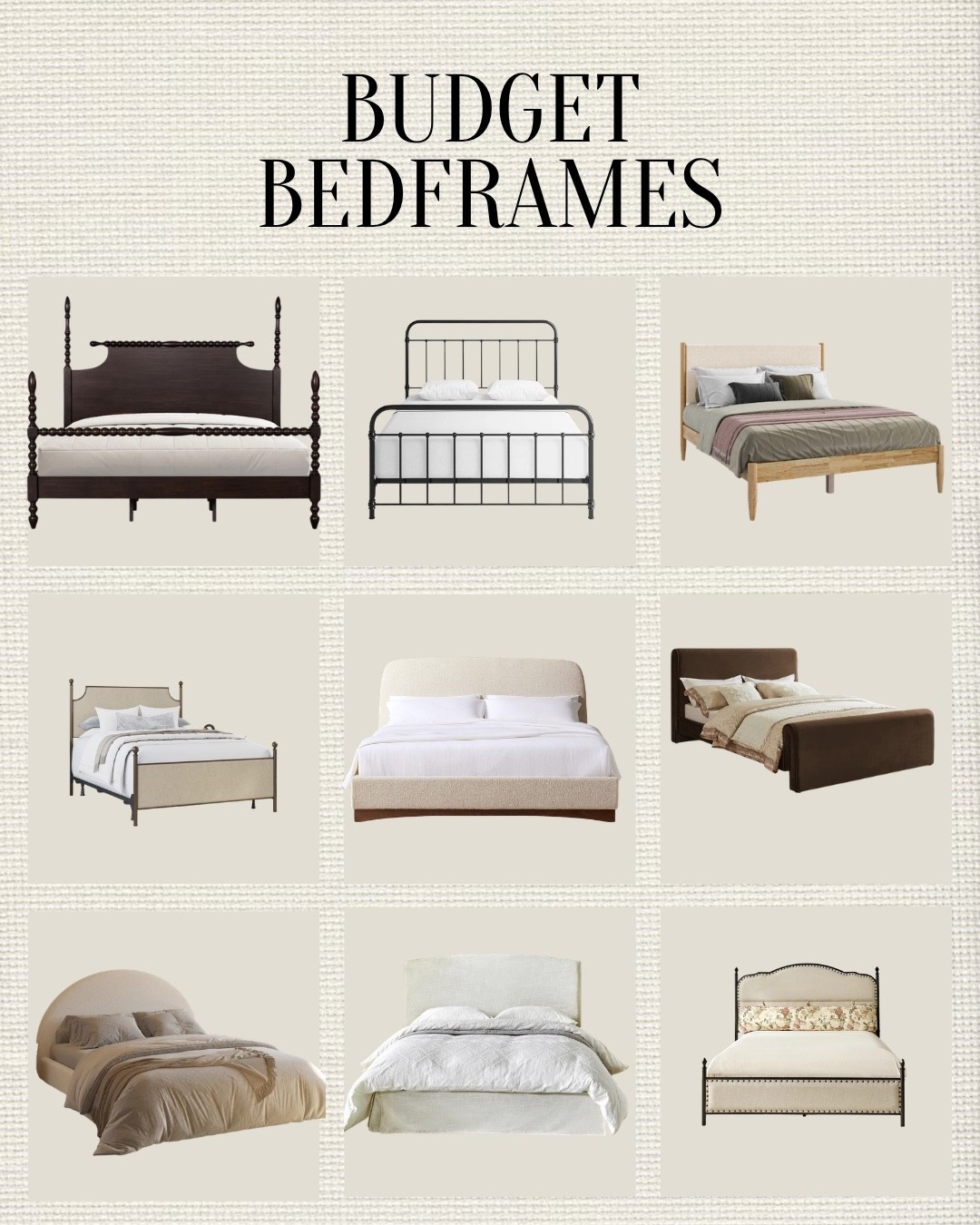 Budget bed frames