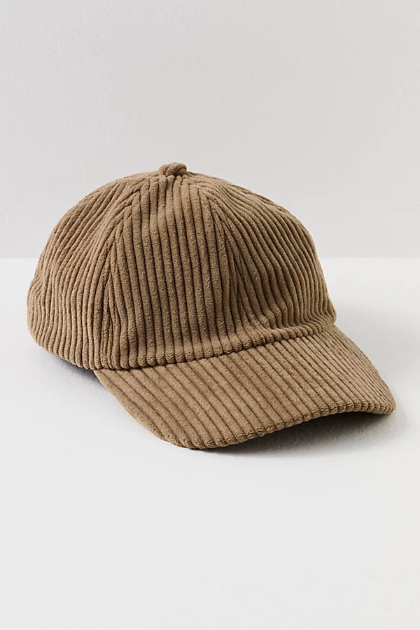 Chelsea Cord Baseball Hat by Free People, Sage, One Size | Free People (Global - UK&FR Excluded)