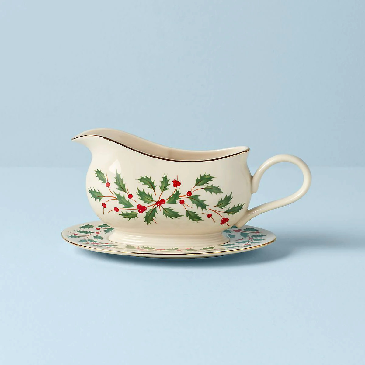 Holiday Gravy Boat & Stand | Lenox