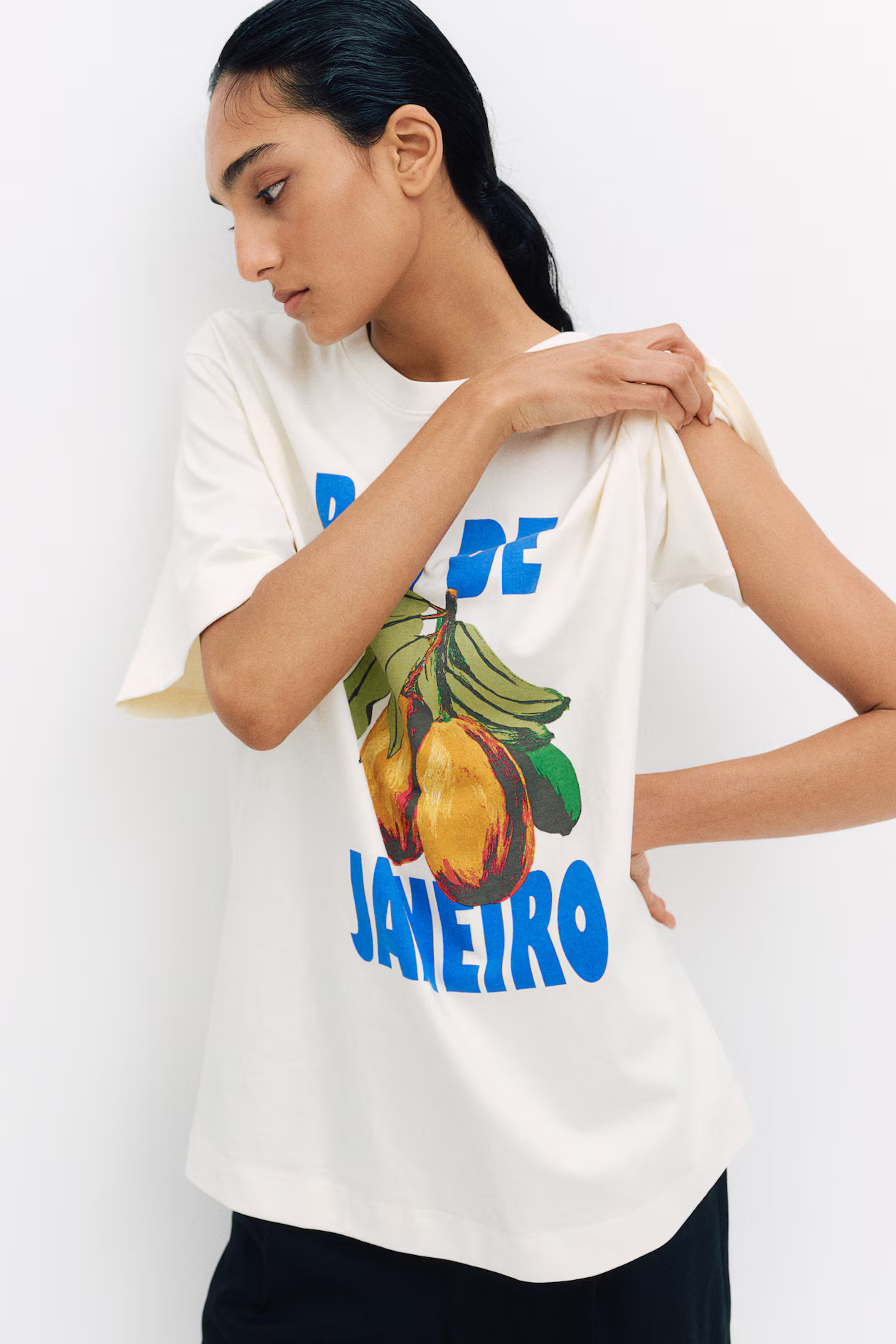 T-Shirt with Printed Motif | H&M (US + CA)