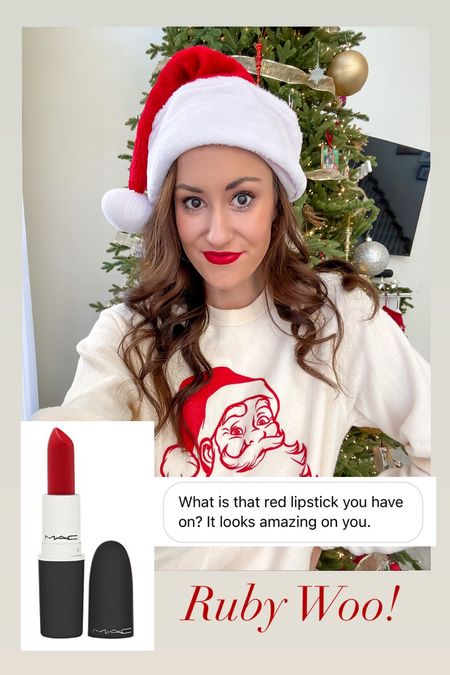Red lipstick perfect for holiday parties! 

Ruby woo lipstick // holiday party makeup // glam makeup 

#LTKbeauty #LTKHoliday #LTKparties