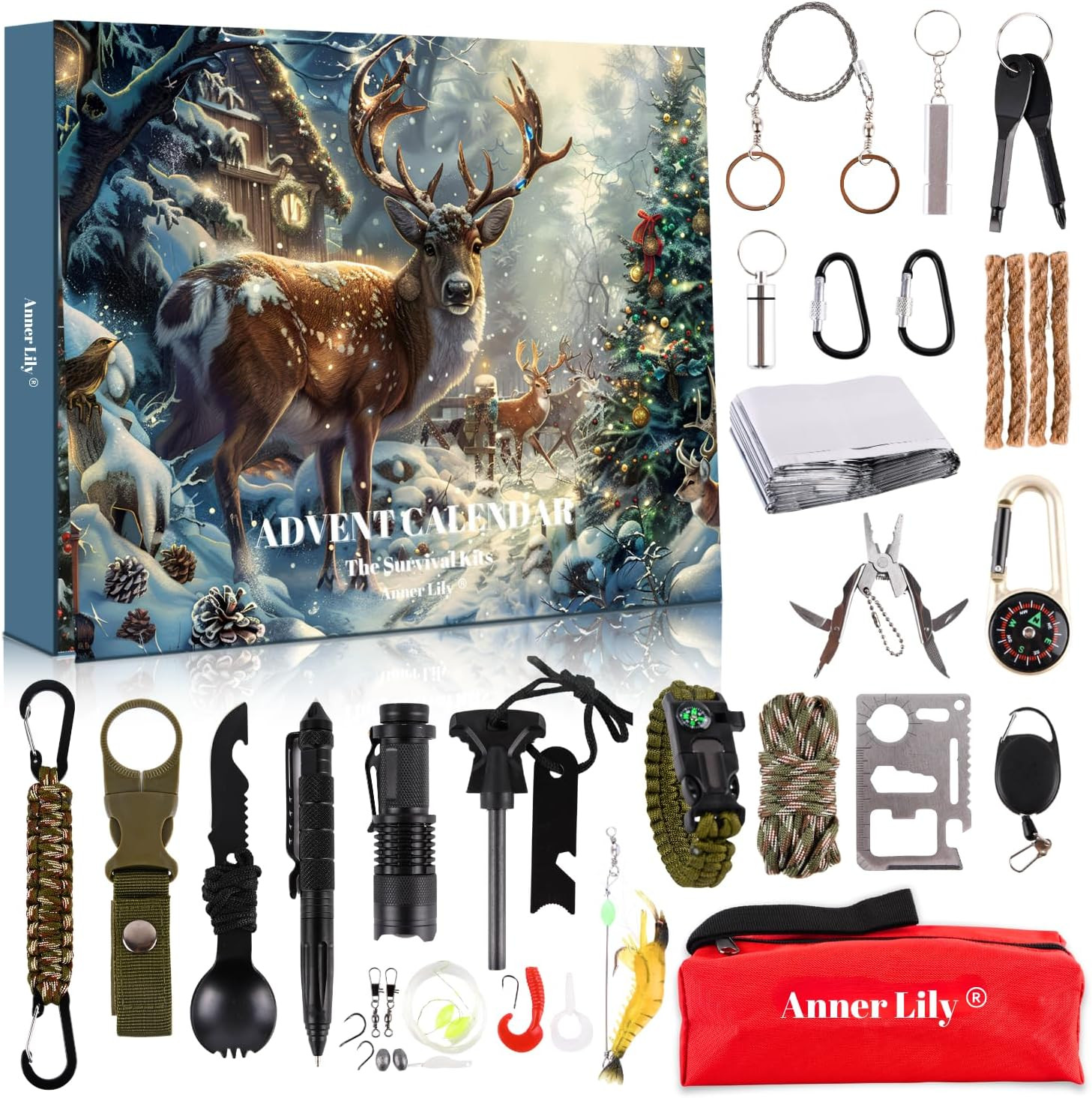 Survival Advent Calendar 2026 Men - 24 Days Xmas Countdown GIF for Teen Boy | Amazon (US)
