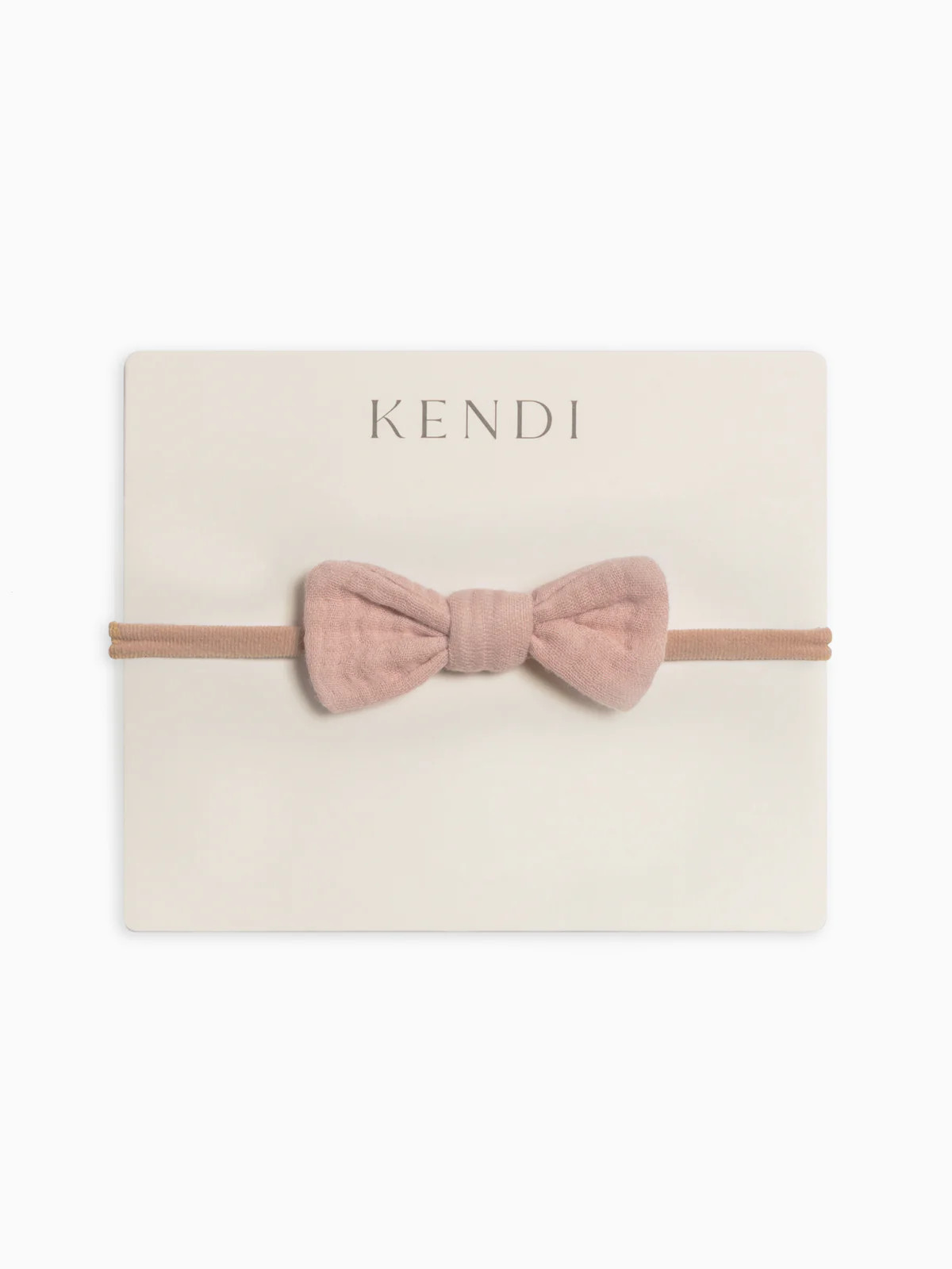 Classic Muslin Dainty Bow | Colored Organics