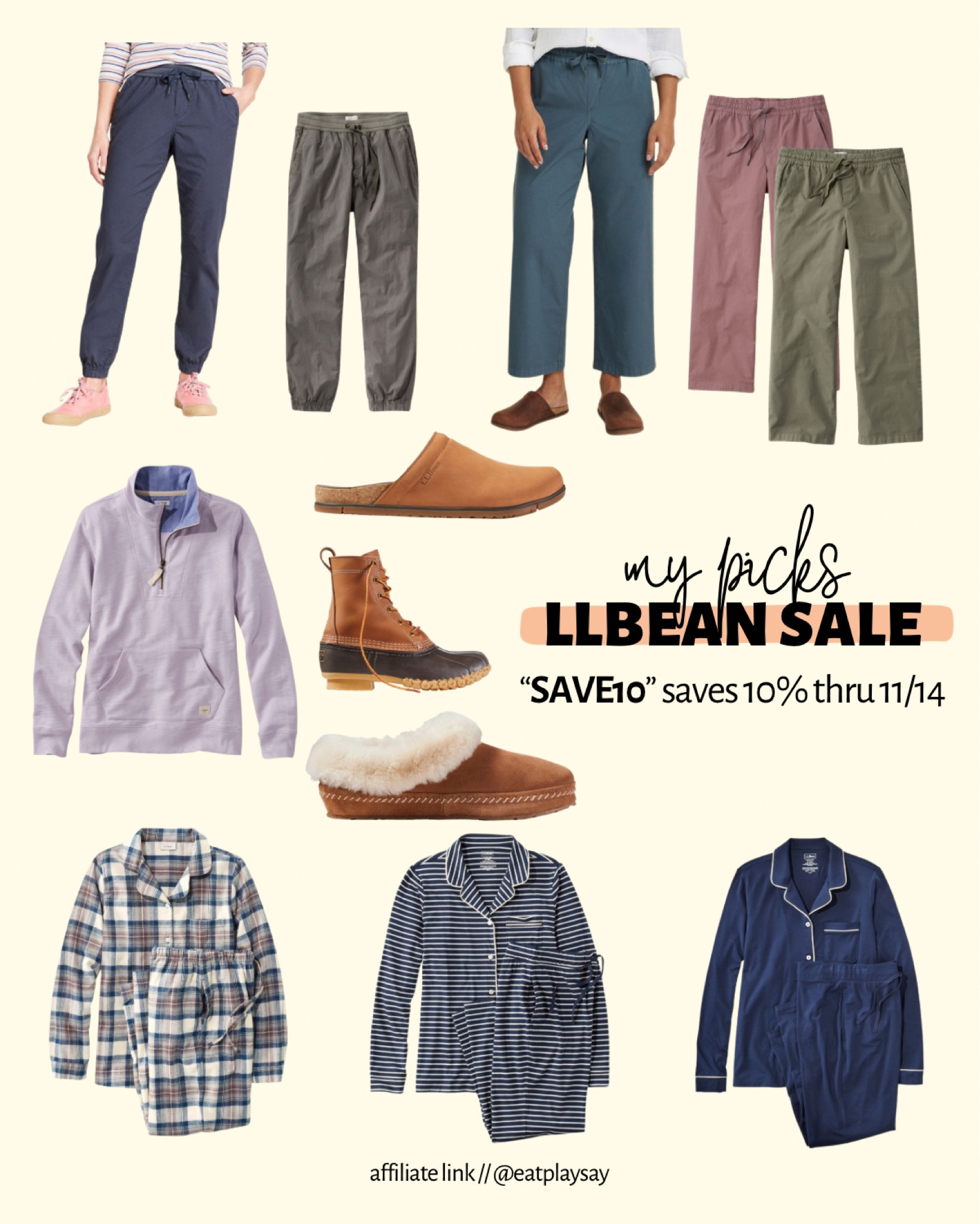 LLBean sale ends Tuesday Nov 14
Size Small in top and bottom 


#LTKGiftGuide #LTKfindsunder100 #LTKHolidaySale