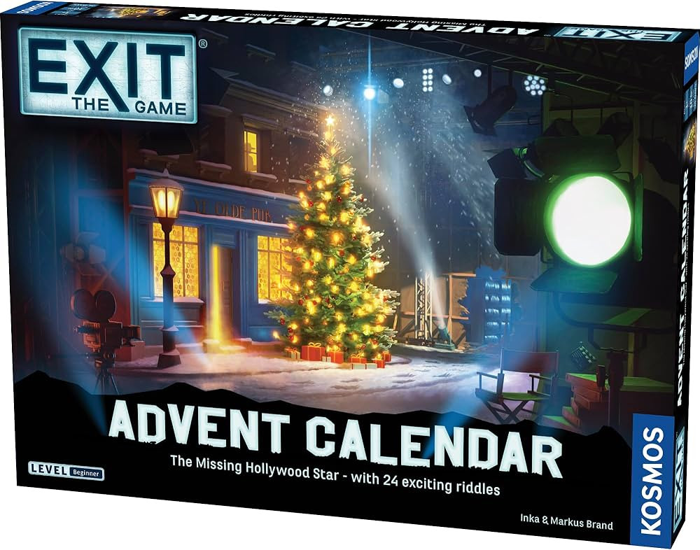 EXIT: The Game - Advent Calendar - The Missing Hollywood Star | Christmas | Calendar | Advent | M... | Amazon (US)