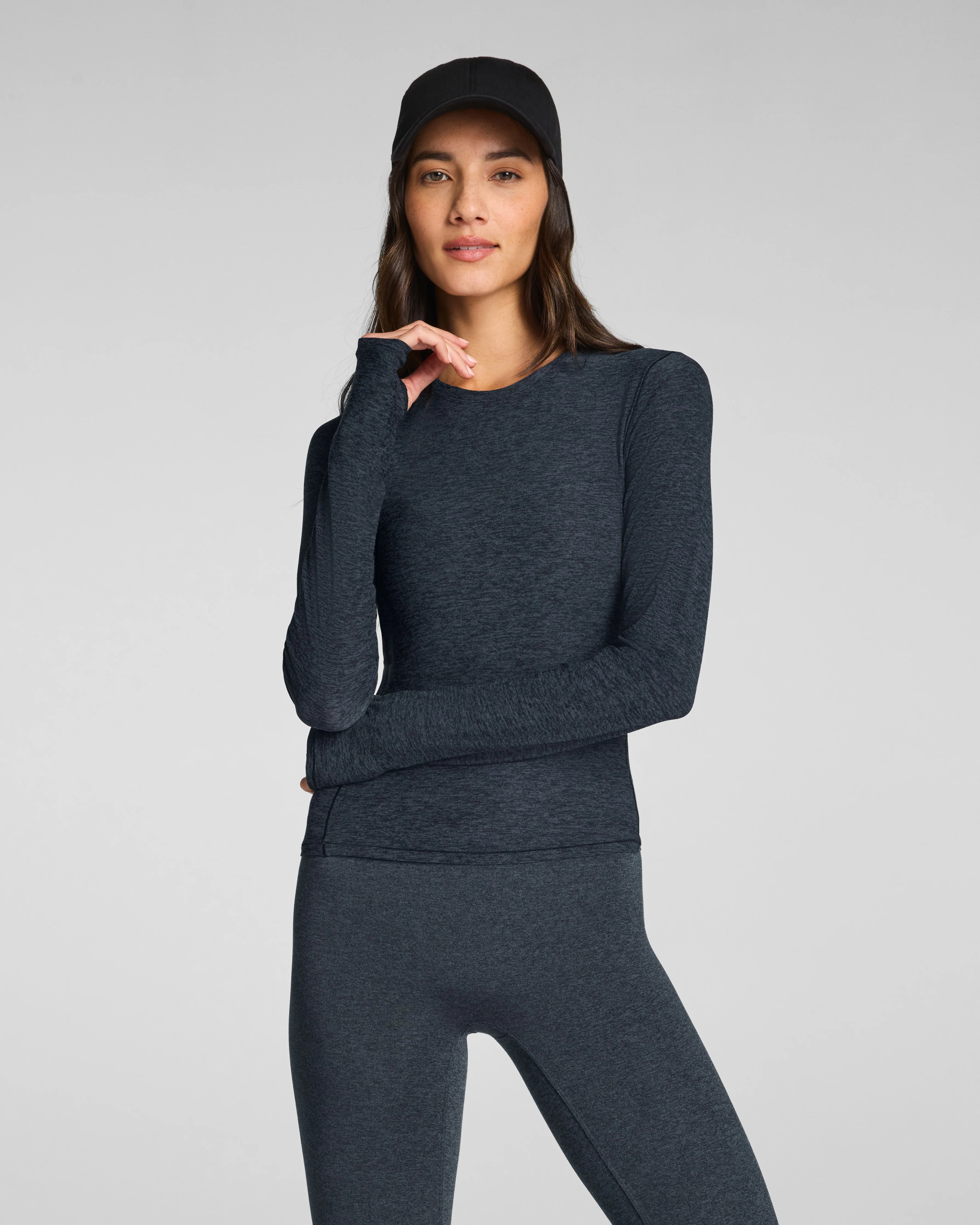 Contour Mockneck Long Sleeve Top | Spanx