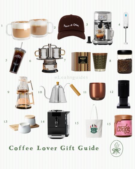 Coffee lover gift guide 

#LTKGiftGuide