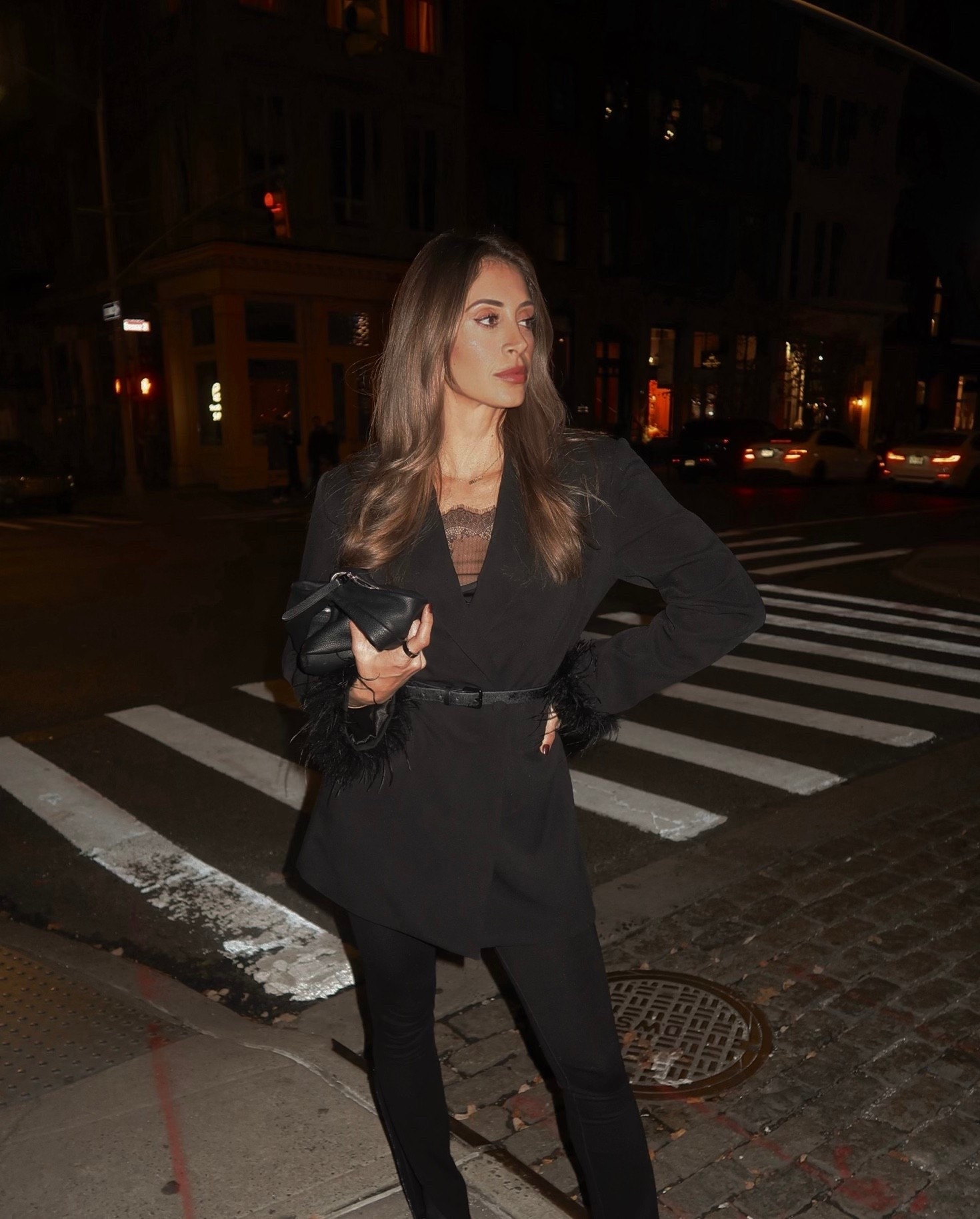 NYC night out. All black outfit always an easy win  

#LTKStyleTip #LTKootd #LTKgrwm