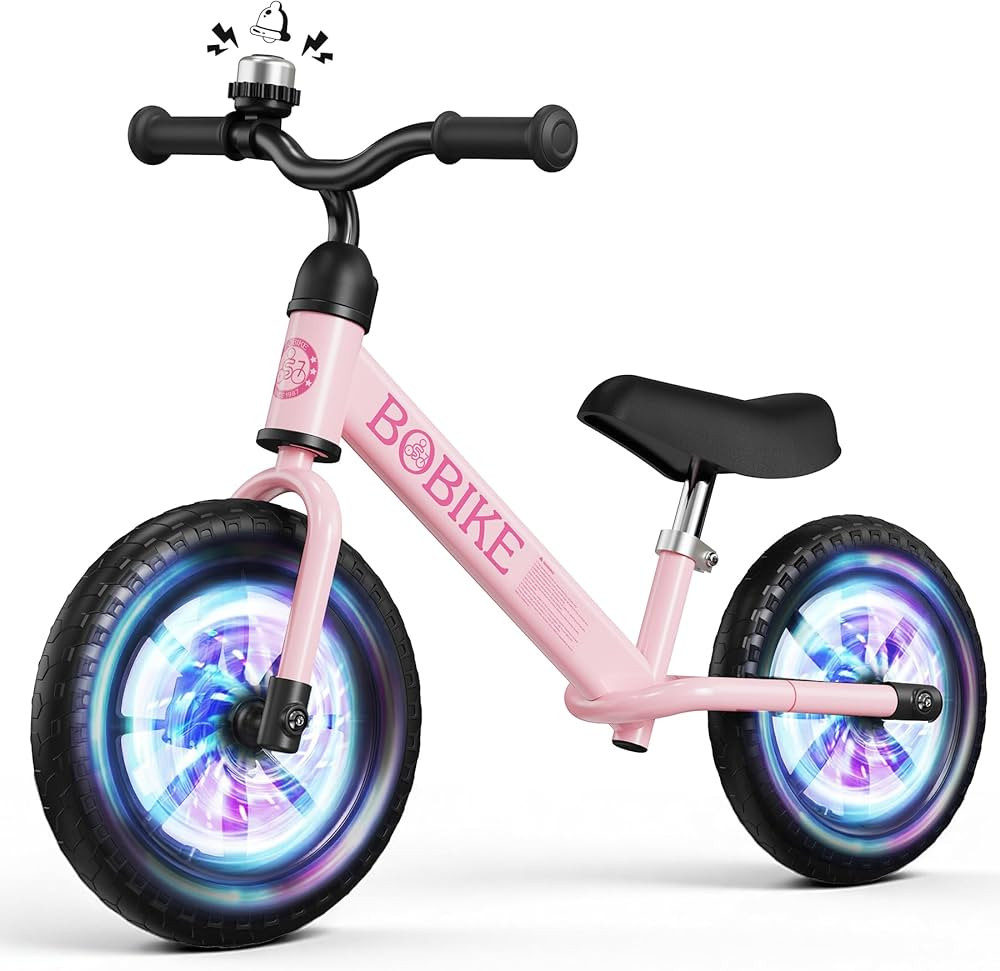 Bobike Toddler Balance Bike Toys for 2 to 5 Year Old Girls Boys Adjustable Seat and Handlebar No-... | Amazon (US)
