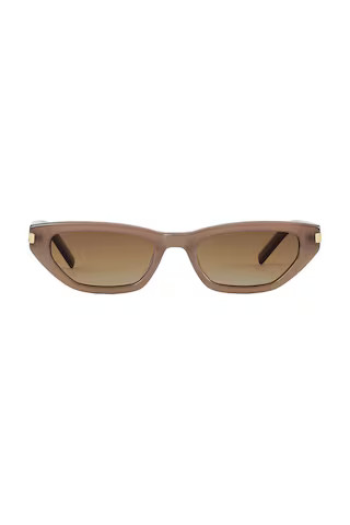 Banbe The Watson Sunglasses in Taupe & Brown from Revolve.com | Revolve Clothing (Global)