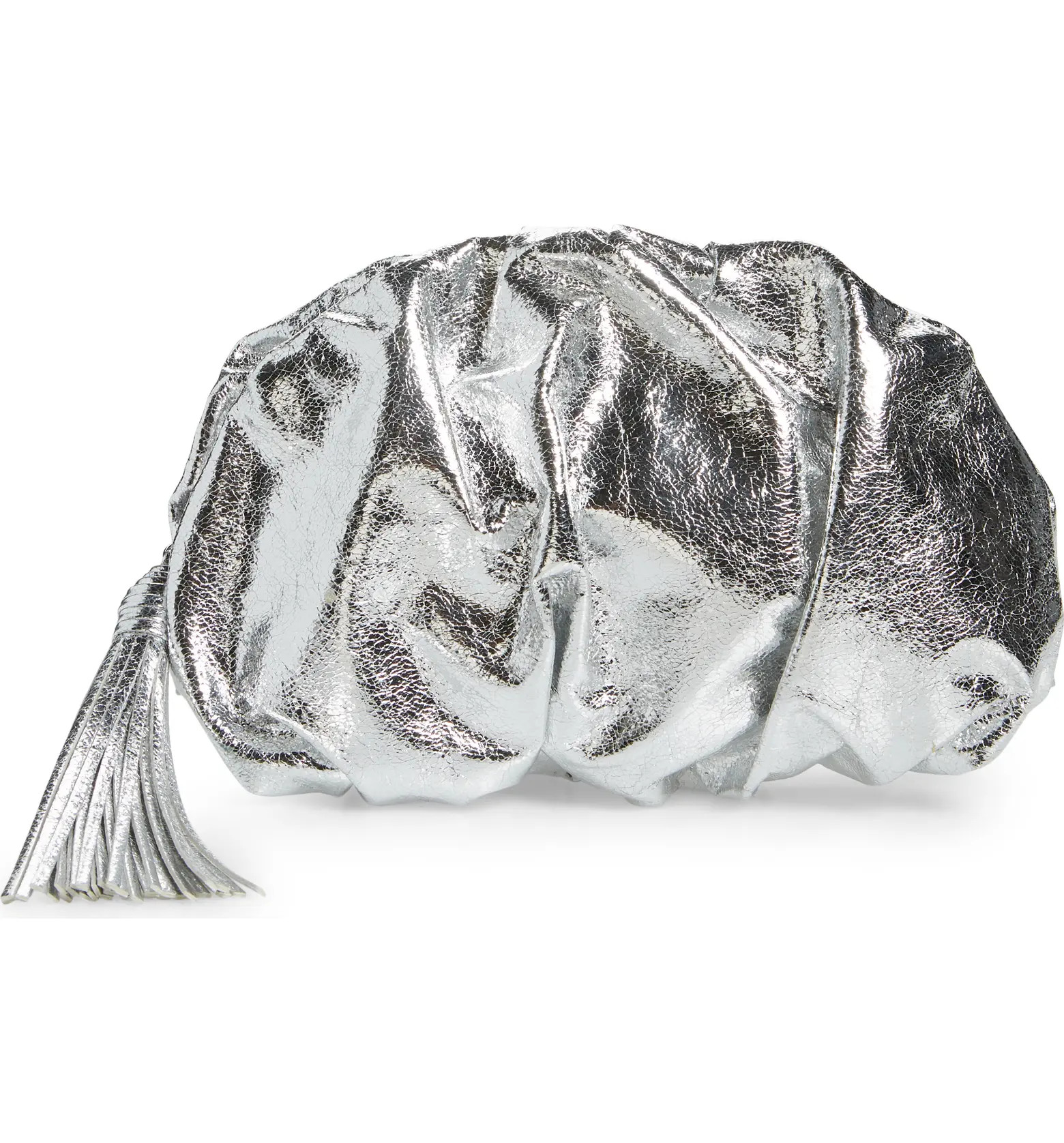 Rebecca Minkoff Ruched Faux Leather Clutch | Nordstrom | Nordstrom